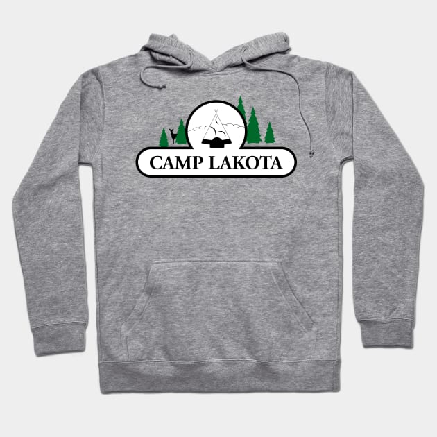 Camp Lakota Hoodie by MikeSolava